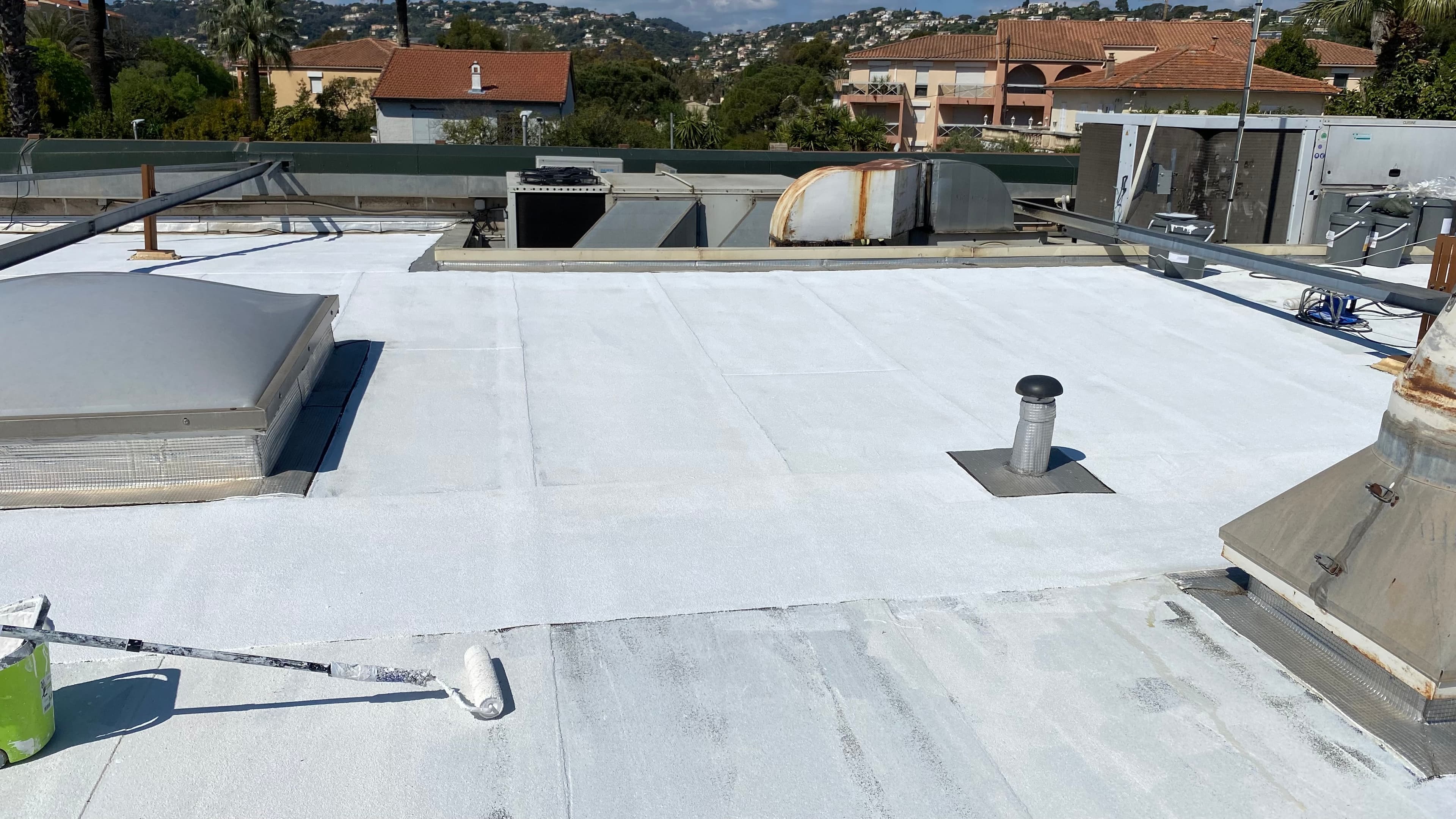 Toiture McDonald's avant Cool Roof 3